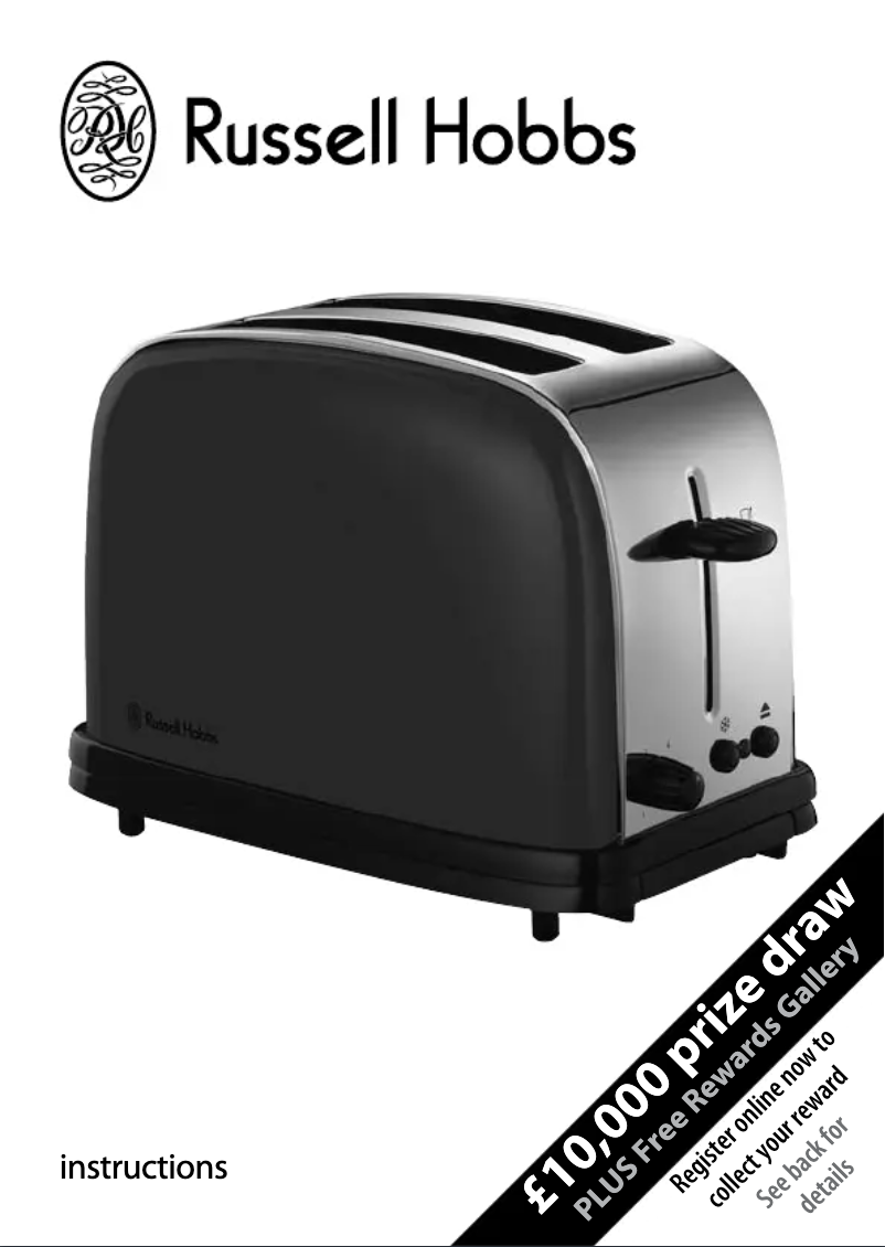 Page 1 de la notice Manuel utilisateur Russell Hobbs 18951