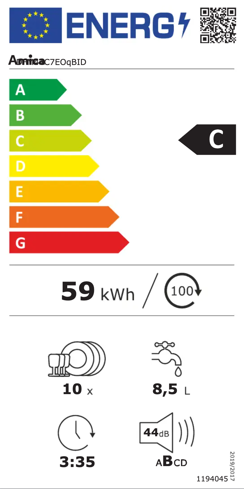 Image de la première page du manuel de l'appareil DFM44C7EOqBID