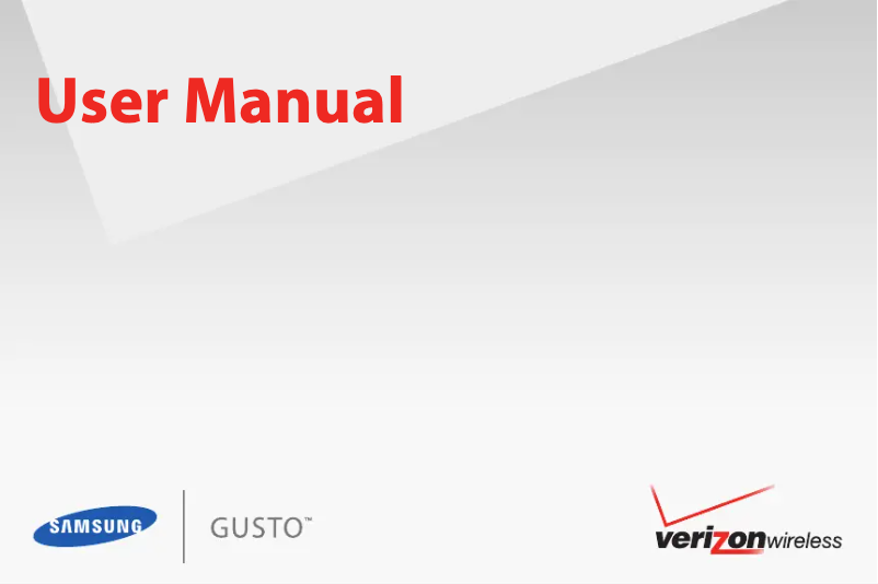 Image de la première page du manuel de l'appareil Gusto