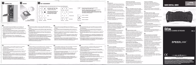 Image de la première page du manuel de l'appareil SL-6481 Virtuis