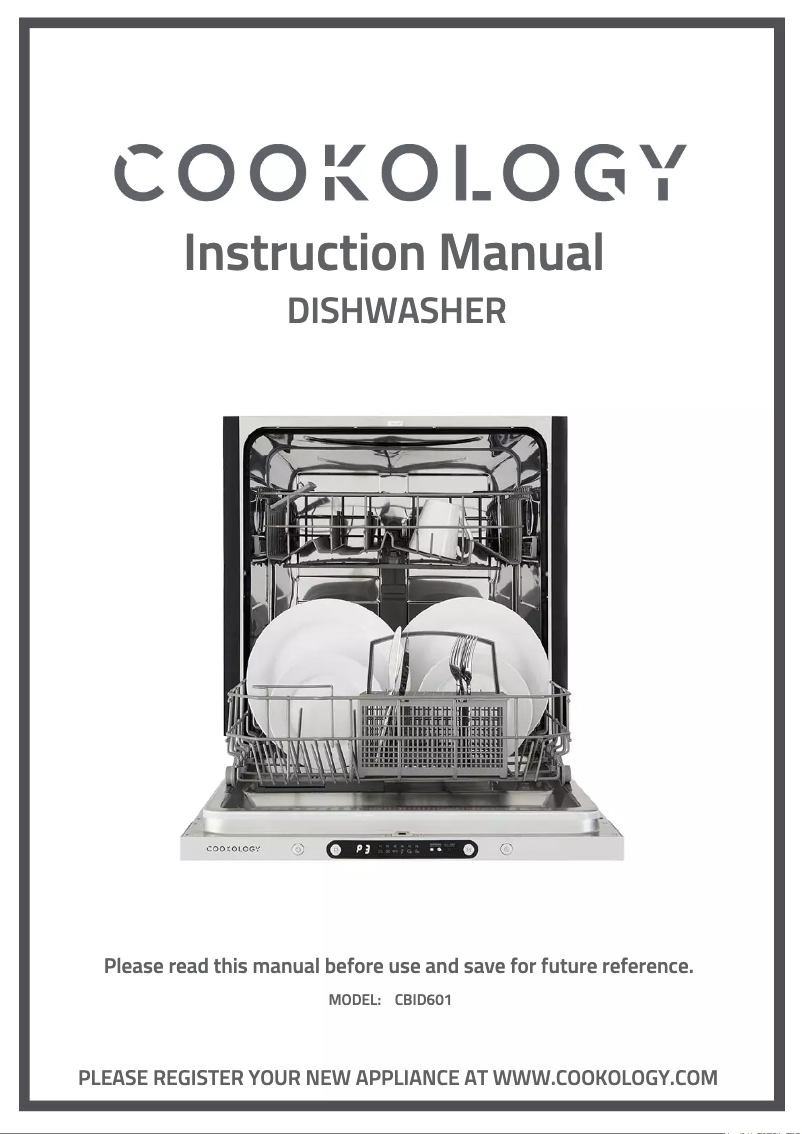 Page 1 de la notice Manuel utilisateur Cookology CBID601