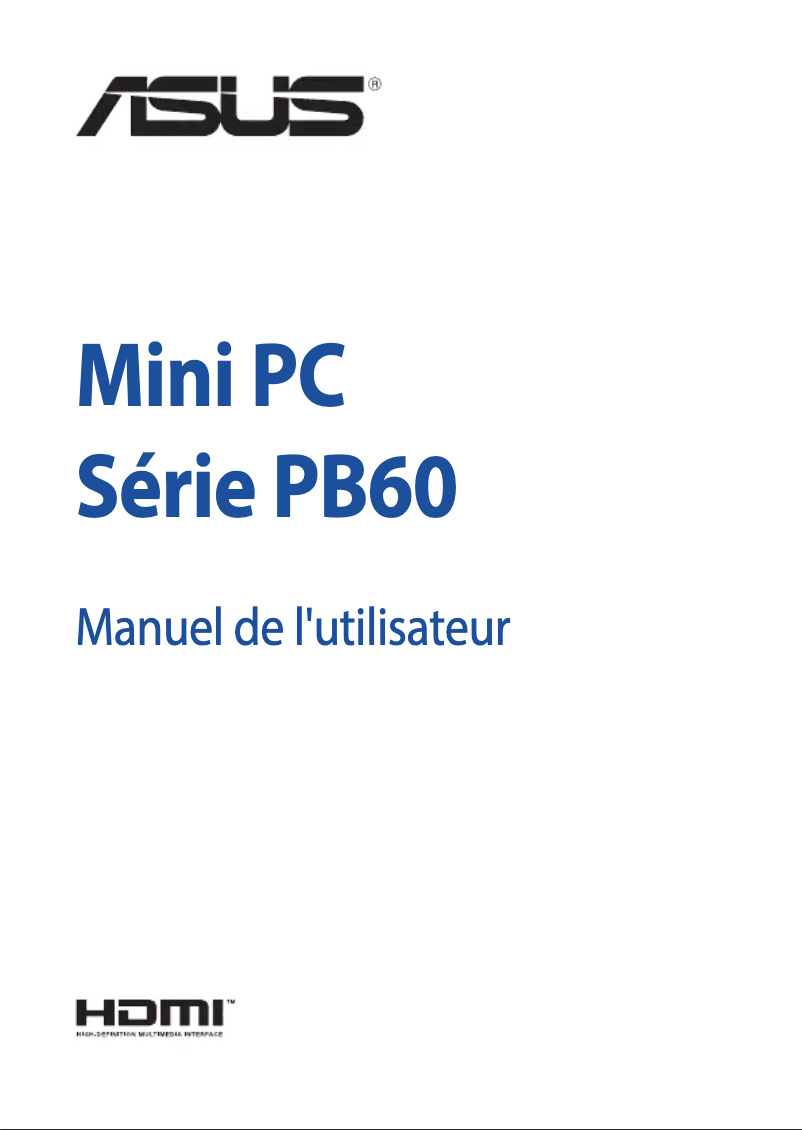 Image de la première page du manuel de l'appareil PB60