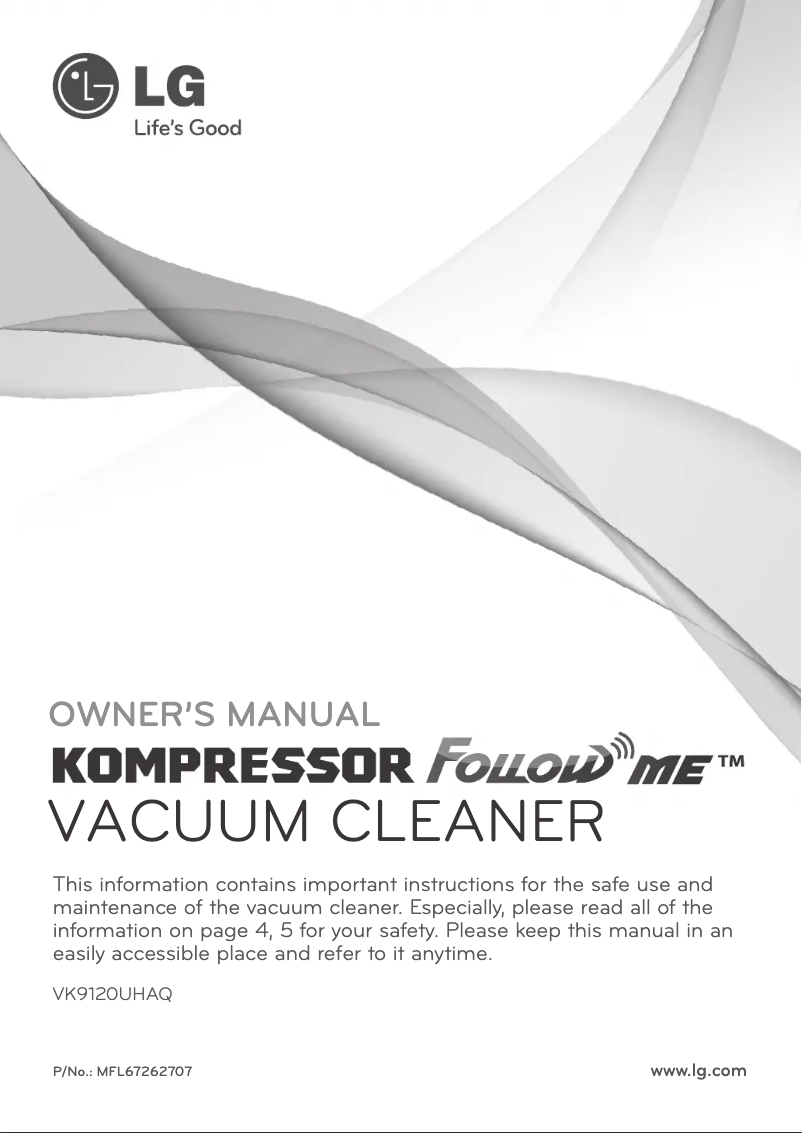 Image de la première page du manuel de l'appareil VK9120UHAQ