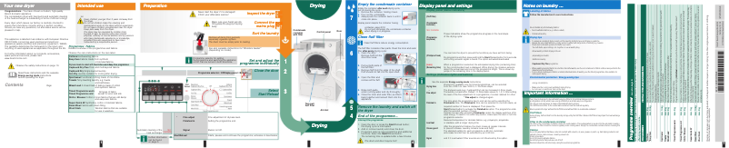 Image de la première page du manuel de l'appareil WTW85260GB