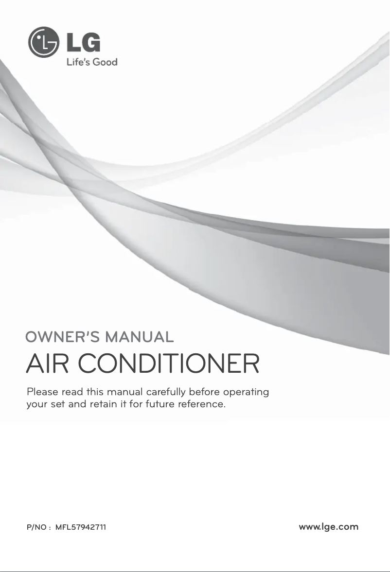 Image de la première page du manuel de l'appareil LSUH1264GB2