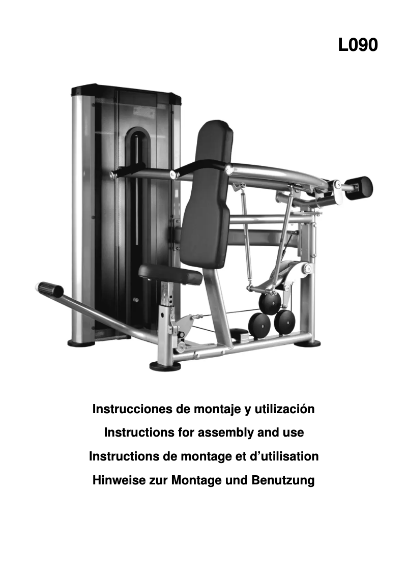 Página 1 del manual Manual de usuario BH Fitness L090