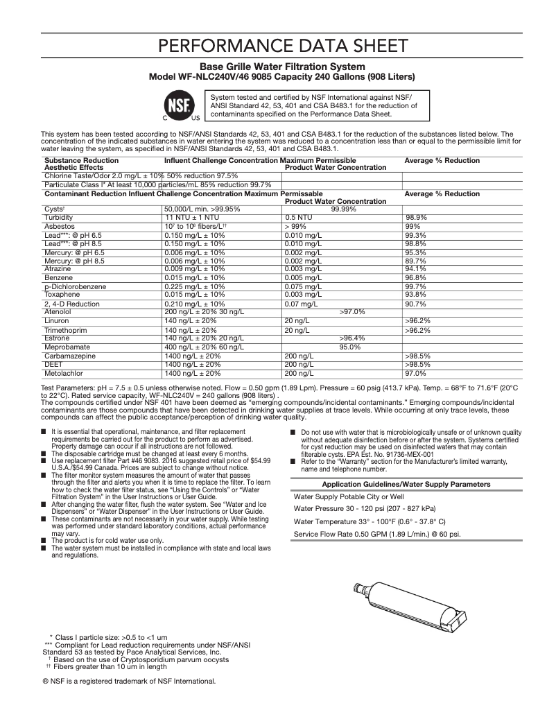 Page n°1 - Manuel utilisateur Kenmore 9085
