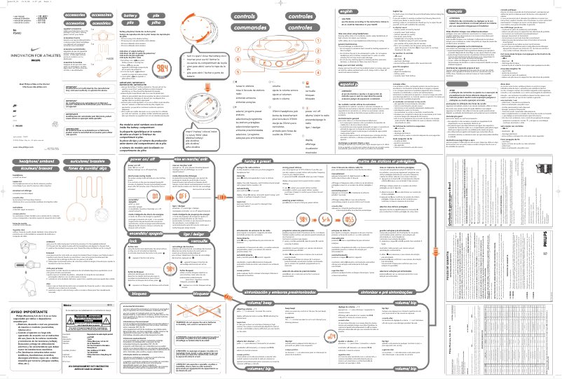Image de la première page du manuel de l'appareil PSA110