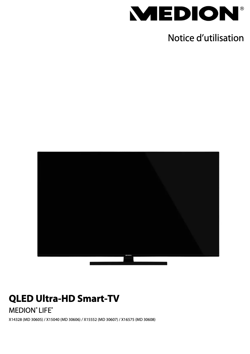 Page n°1 - Manuel utilisateur Medion LIFE X15040 (MD 30606)