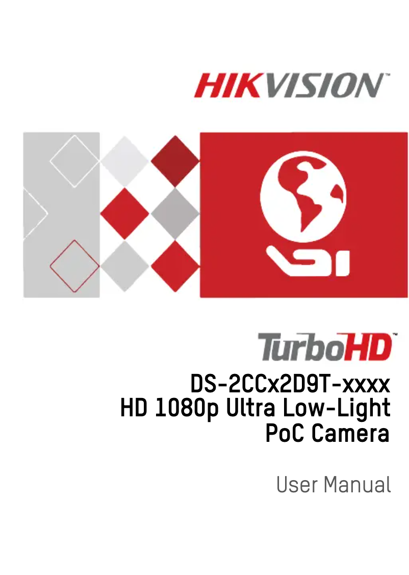 Image de la première page du manuel de l'appareil TurboHD DS-2CC12D9T-IT3E