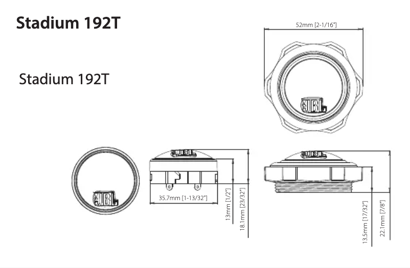 Image de la première page du manuel de l'appareil Stadium 192T