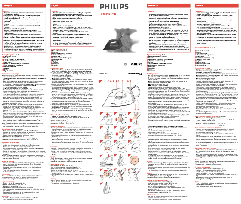 Página 1 del manual Manual de usuario Philips HI 120