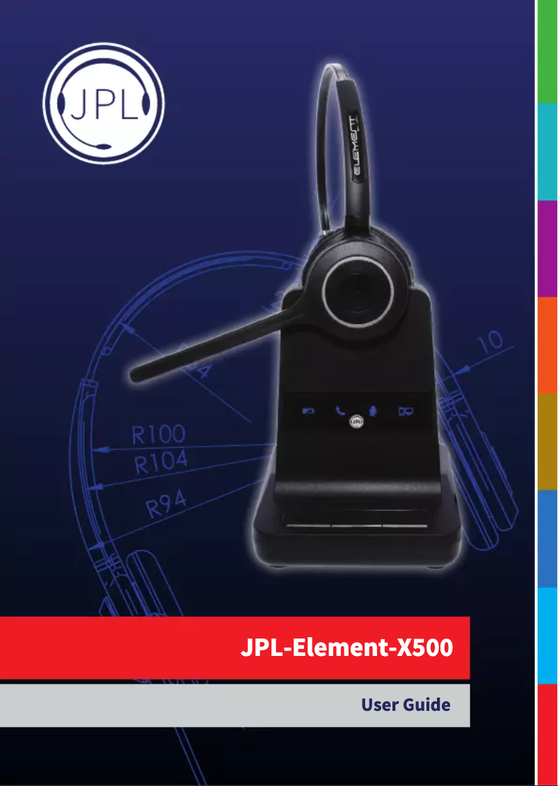 Page n°1 - Manuel utilisateur JPL Element X500