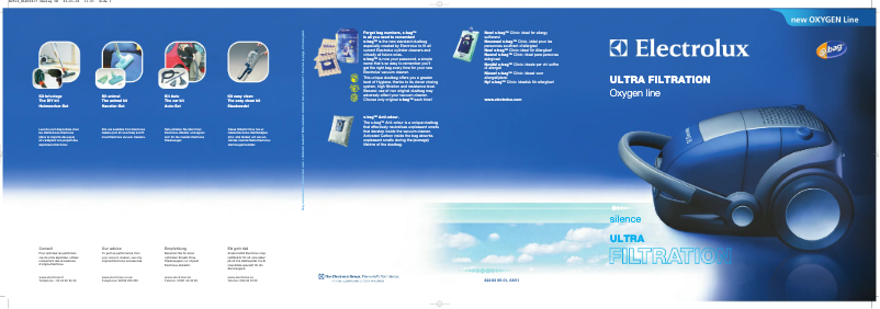 Page n°1 - Manuel utilisateur Electrolux Oxygen Z5920