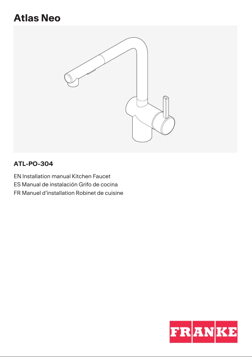 Image de la première page du manuel de l'appareil ATL-PO-304