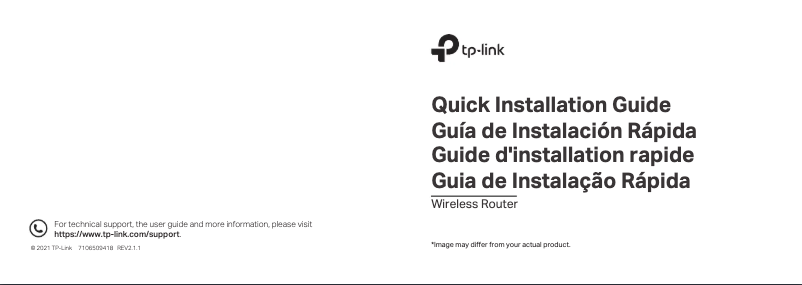 Image de la première page du manuel de l'appareil Archer A9