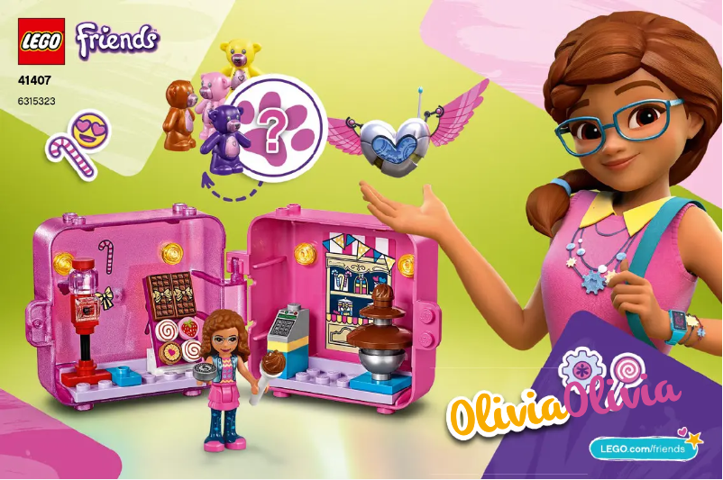 Page n°1 - Manuel utilisateur Lego Friends 41407