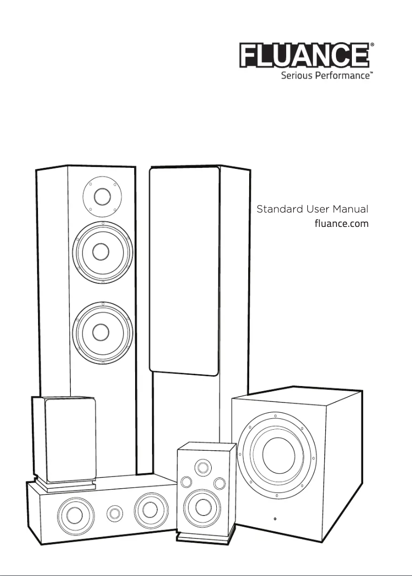 Page 1 de la notice Manuel utilisateur Fluance SXBP