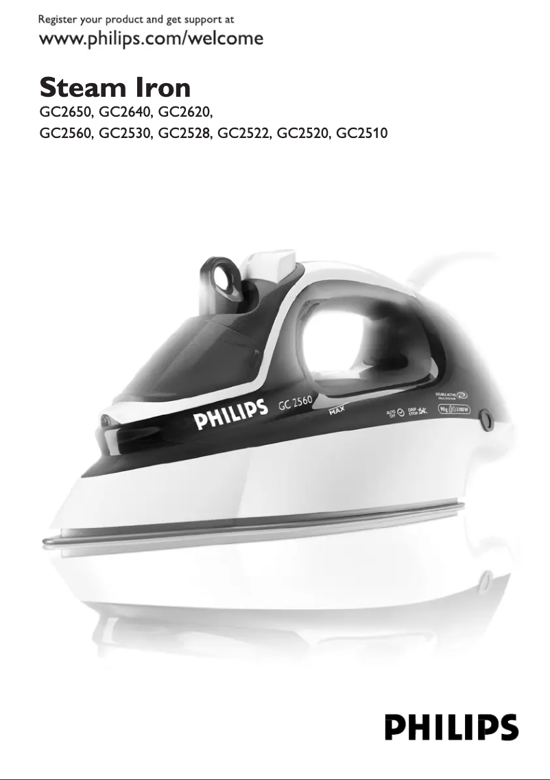 Page n°1 - Manuel utilisateur Philips PowerLife GC2528