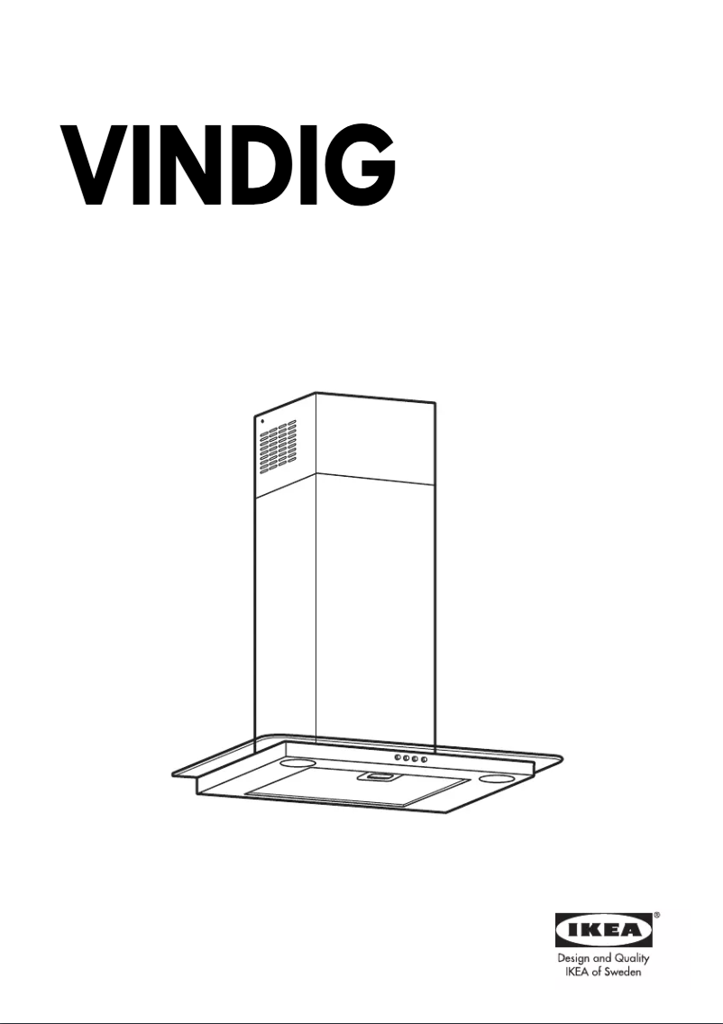 Image de la première page du manuel de l'appareil VINDIG
