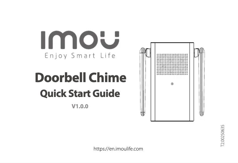 Page 1 de la notice Manuel utilisateur Imou DS21
