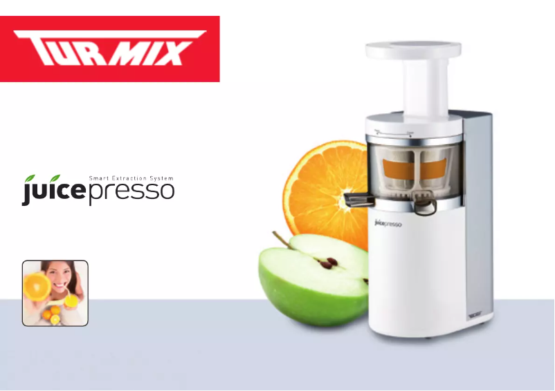 Página 1 del manual Manual de usuario Turmix Juicepresso A34106