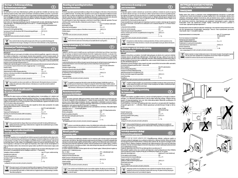 Image de la première page du manuel de l'appareil RTR 9164