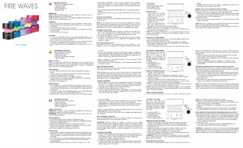 Page 1 de la notice Manuel utilisateur i.Sound ISOUND-5314