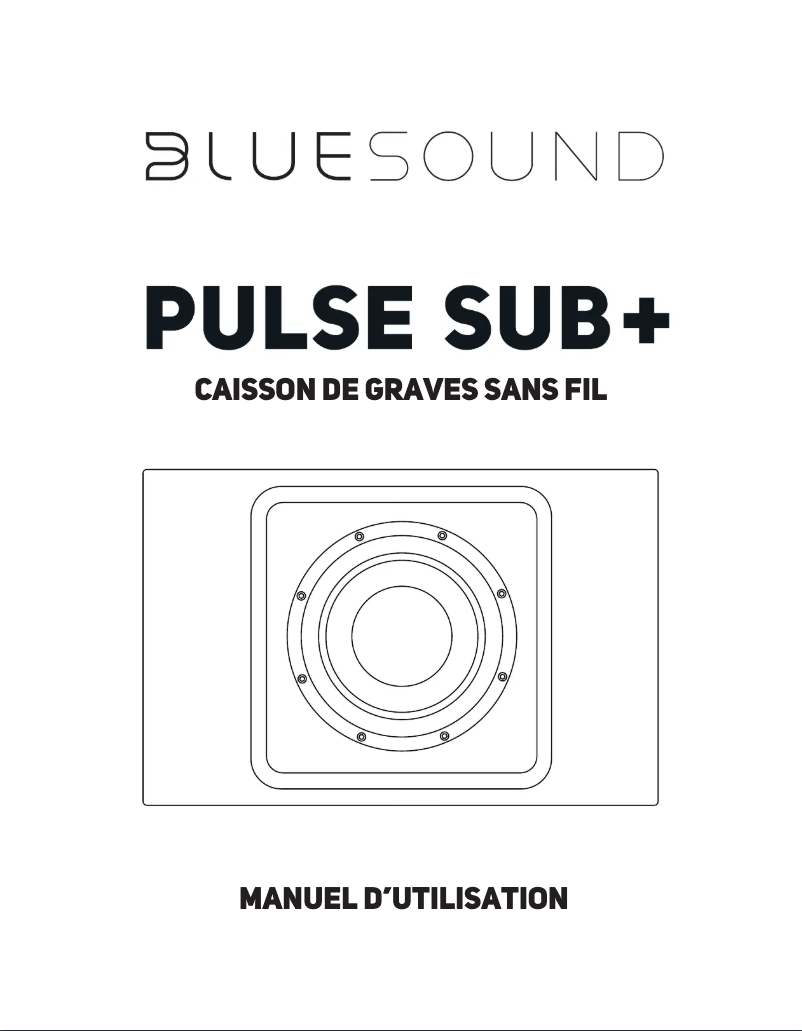 Image de la première page du manuel de l'appareil Pulse Sub+