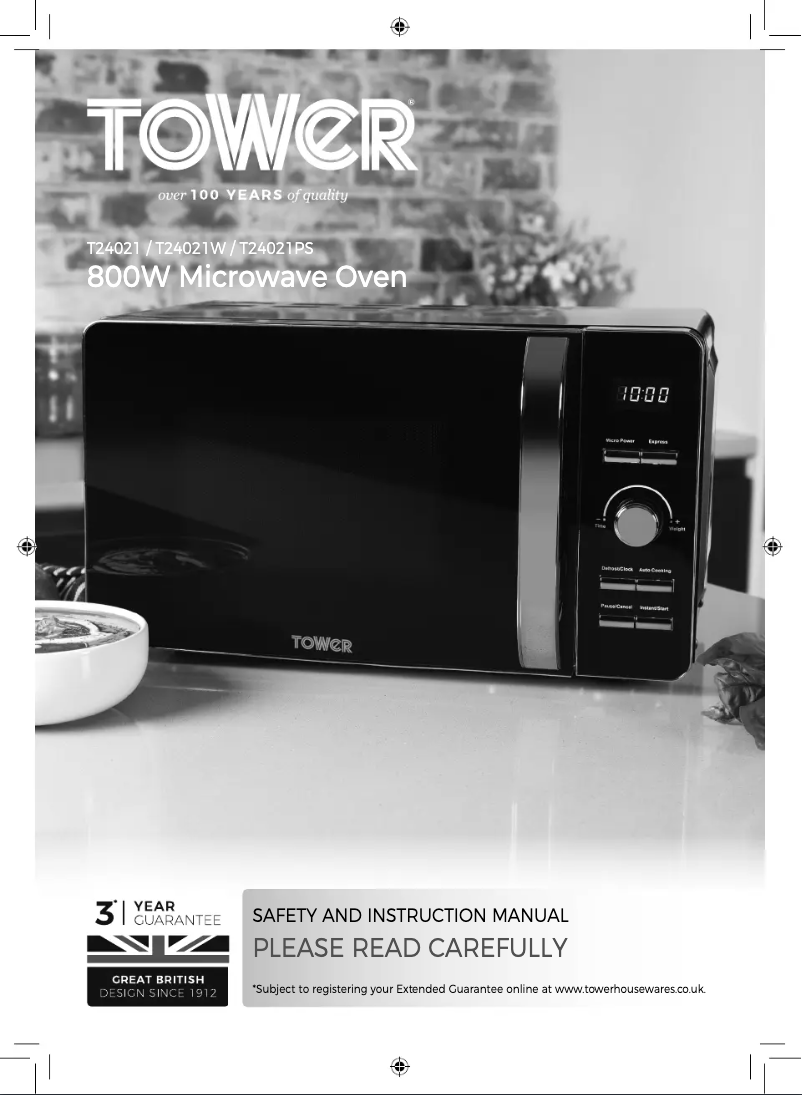 Image de la première page du manuel de l'appareil T24021