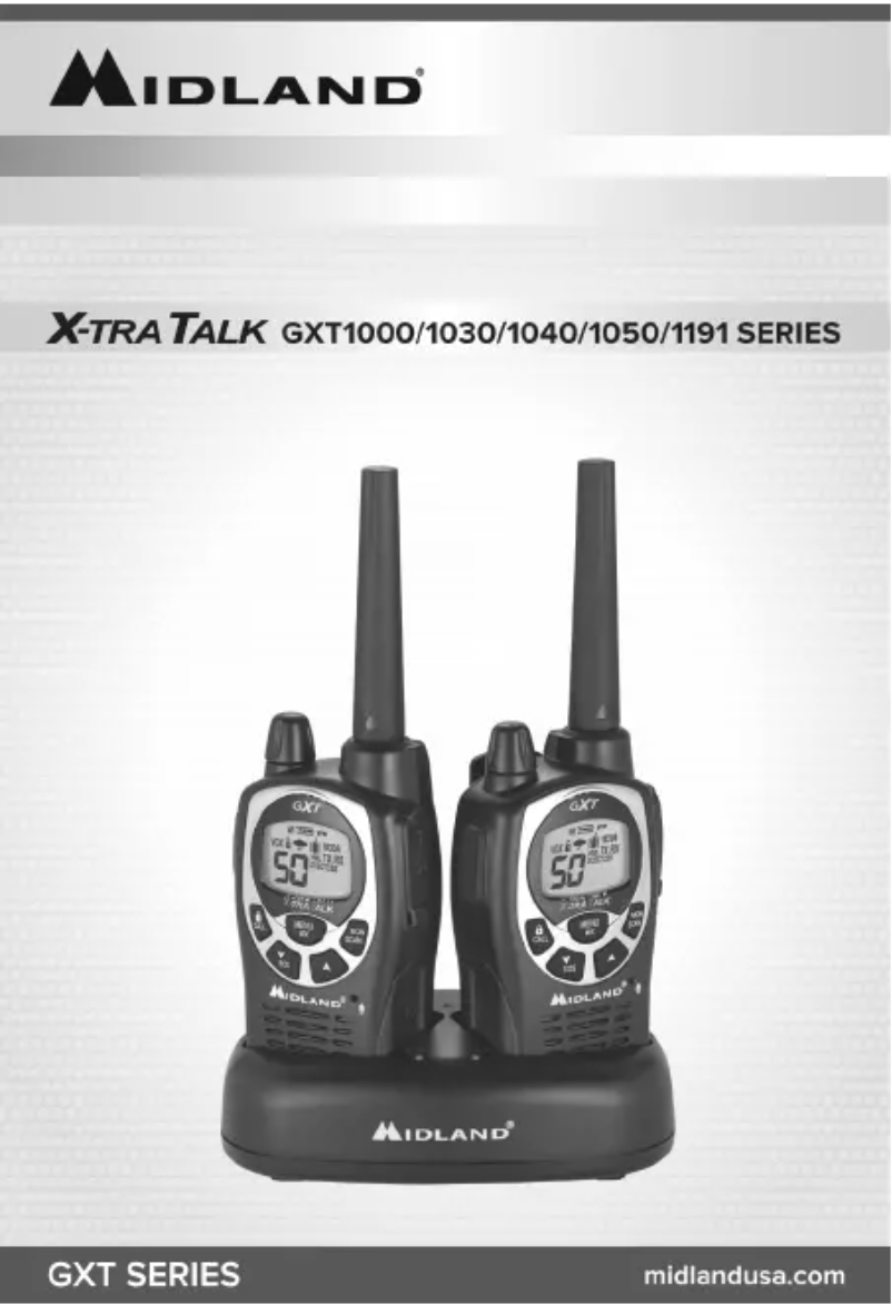 Image de la première page du manuel de l'appareil GXT1000VP4