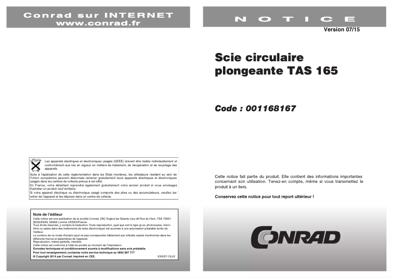 Página 1 del manual Manual de usuario Holzmann TAS165