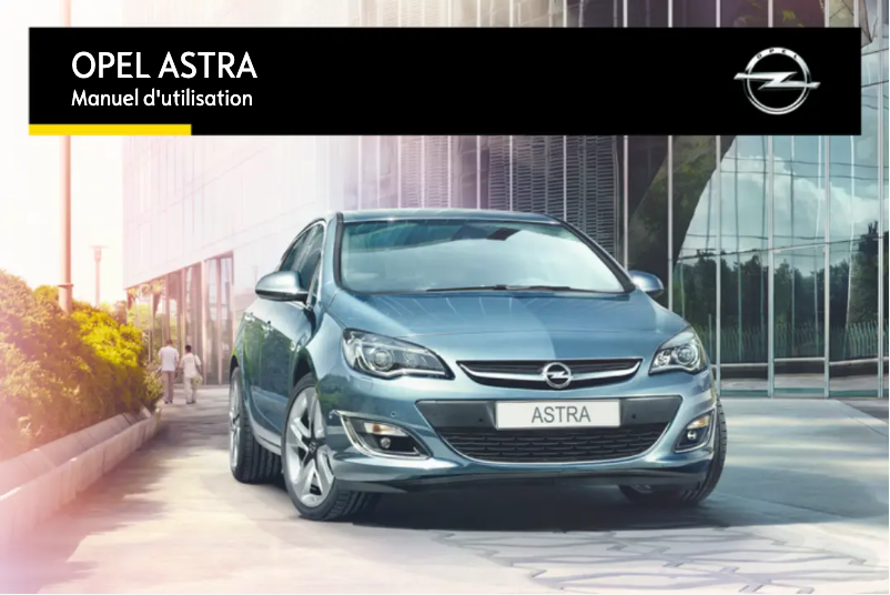 Page 1 de la notice Manuel utilisateur Opel Astra (2016)