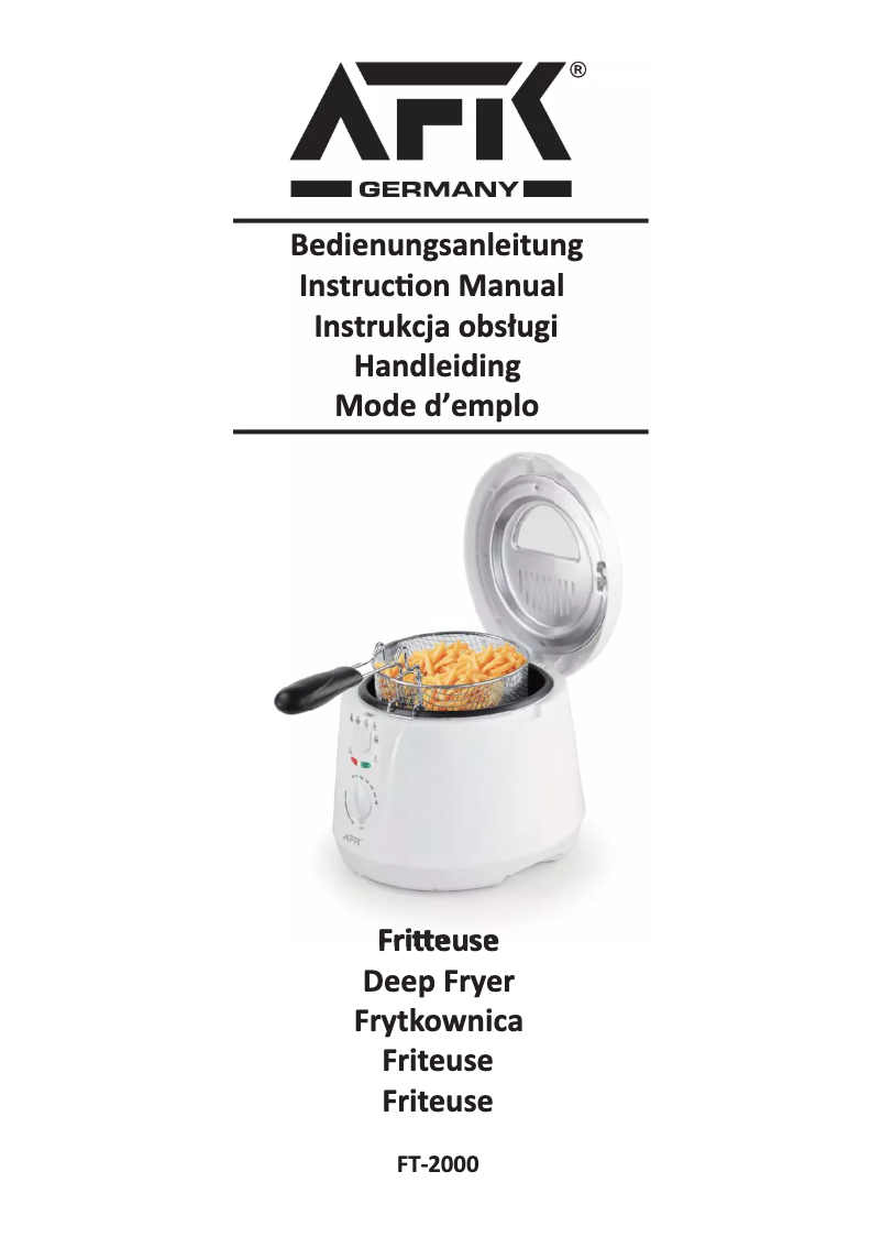 Page n°1 - Manuel utilisateur AFK FT-2000