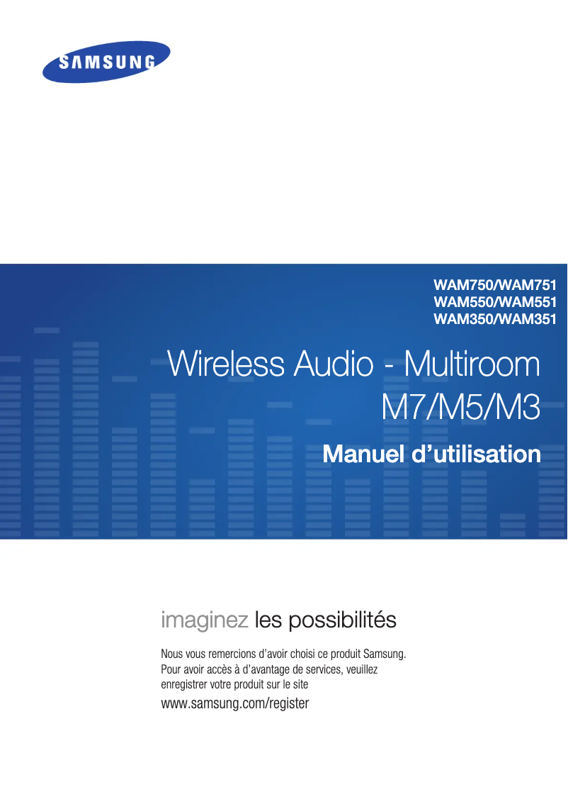 Page n°1 - Manuel utilisateur Samsung WAM751