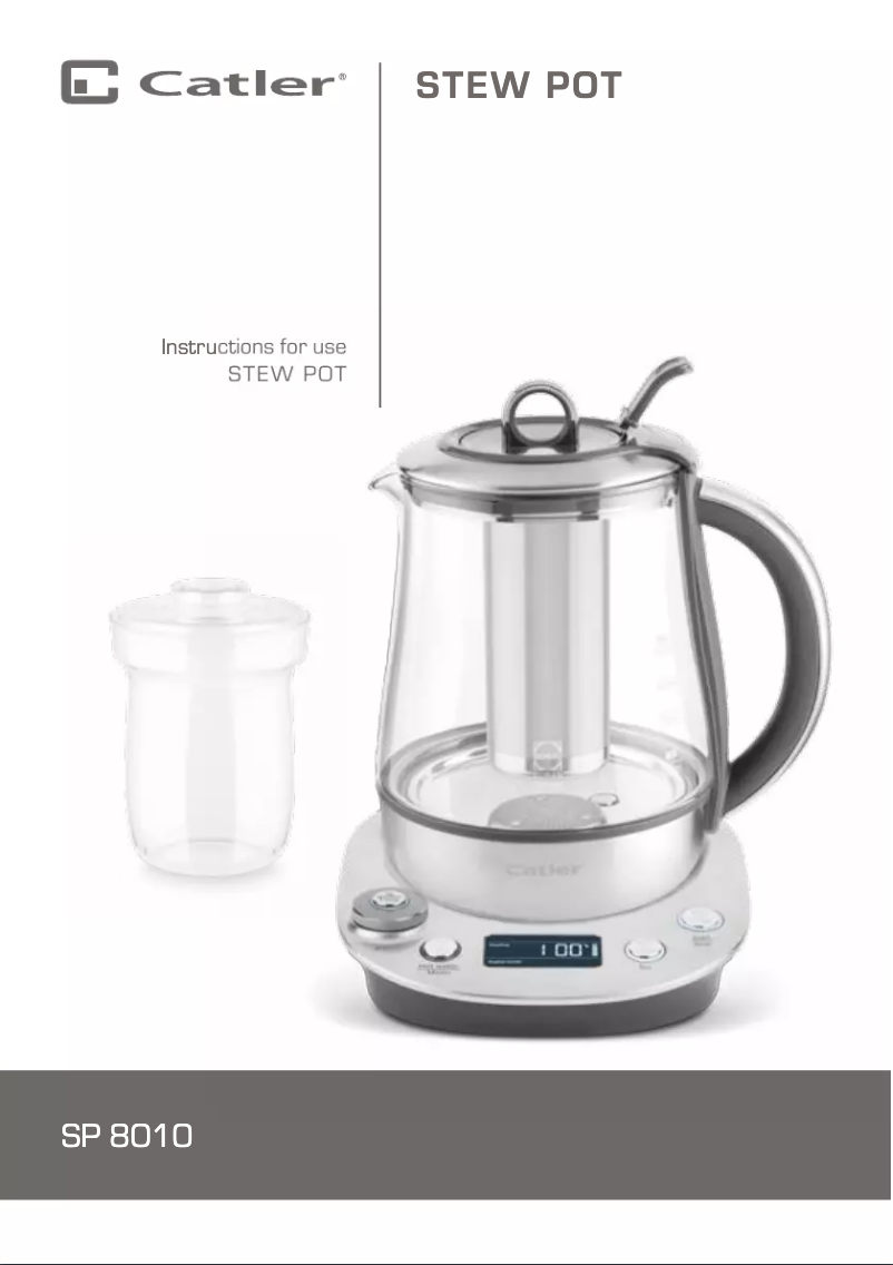 Page 1 de la notice Manuel utilisateur Catler SP 8010