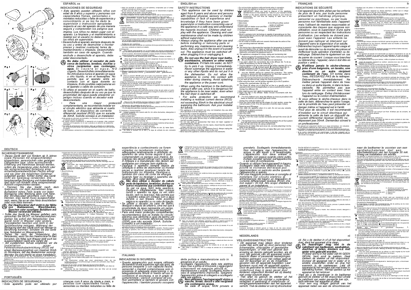 Image de la première page du manuel de l'appareil SH7097