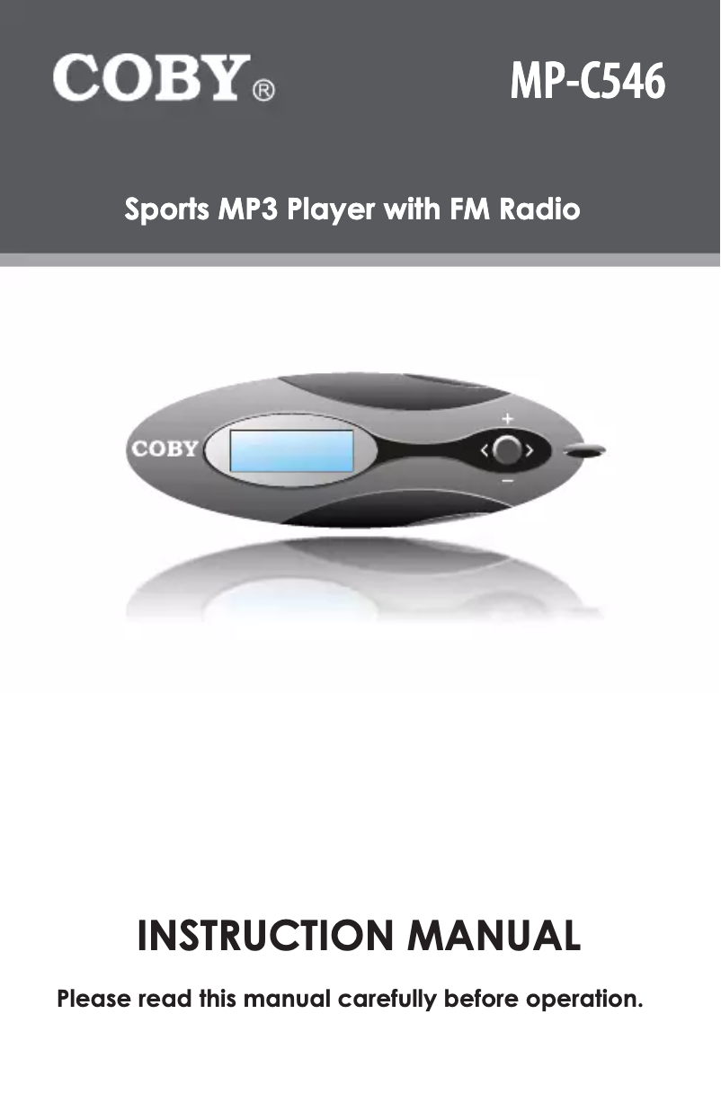 Image de la première page du manuel de l'appareil MP-C556