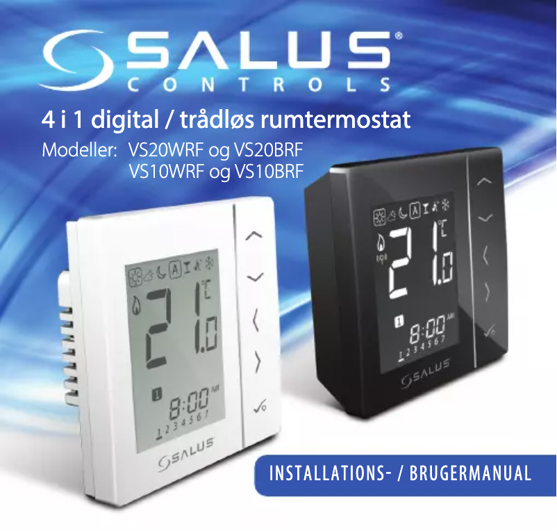 Page 1 de la notice Manuel utilisateur Salus VS20BRF