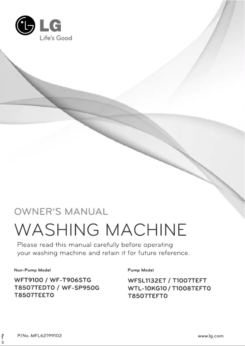 Image de la première page du manuel de l'appareil T8507TEDT0