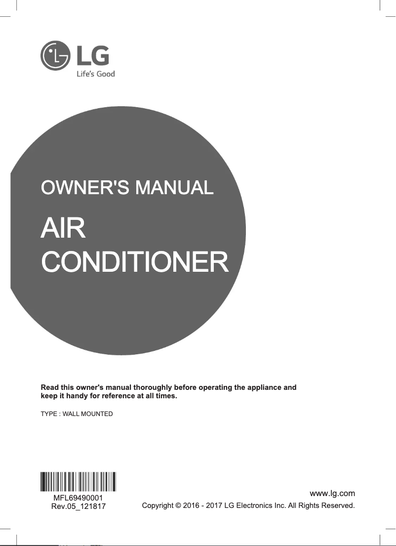 Page 1 de la notice Manuel utilisateur LG P24AWN-N214