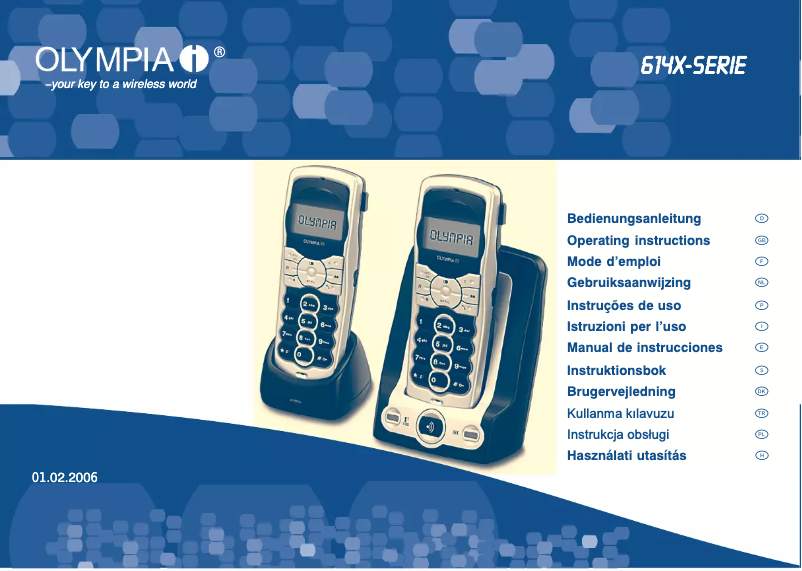 Page 1 de la notice Manuel utilisateur Mora 6140