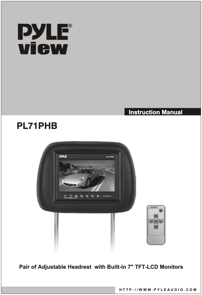 Image de la première page du manuel de l'appareil PL71PHB