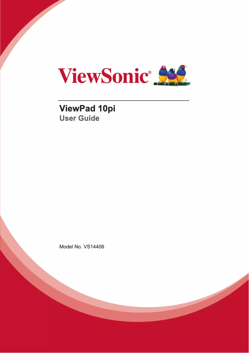 Página 1 del manual Manual de usuario Viewsonic ViewPad 10pi