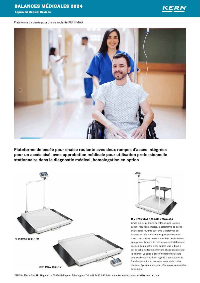 Image de la première page du manuel de l'appareil MWA 300K-1PNM