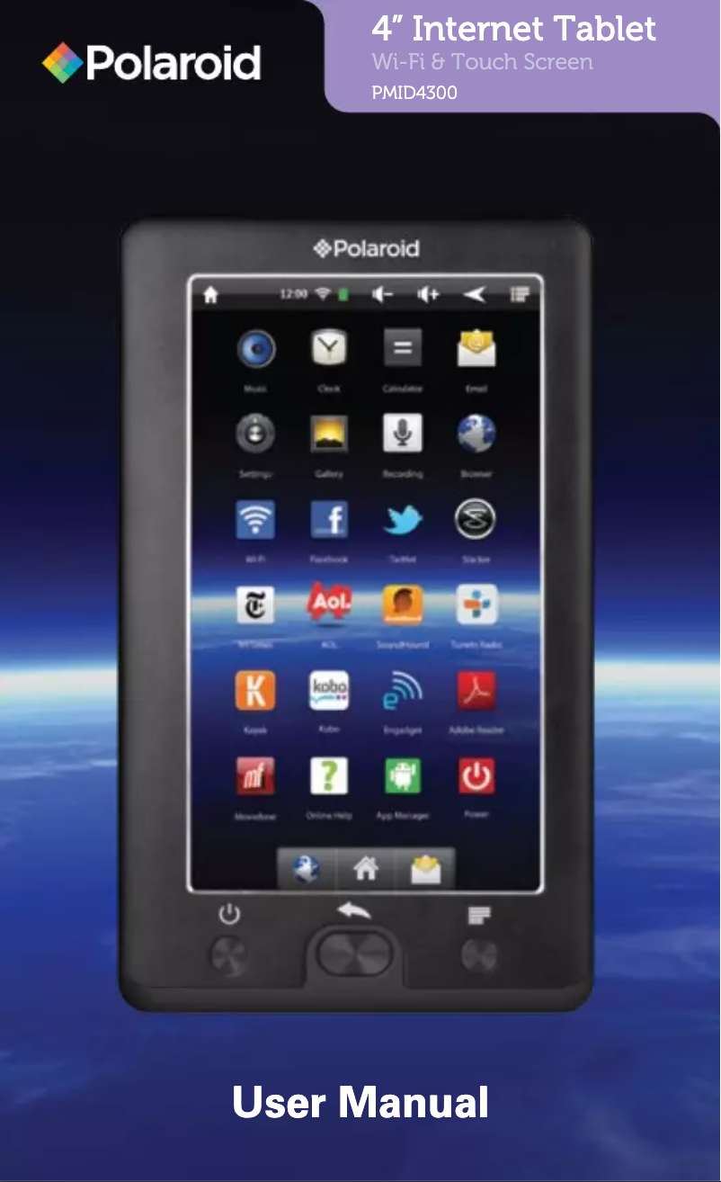 Image de la première page du manuel de l'appareil PMID4300