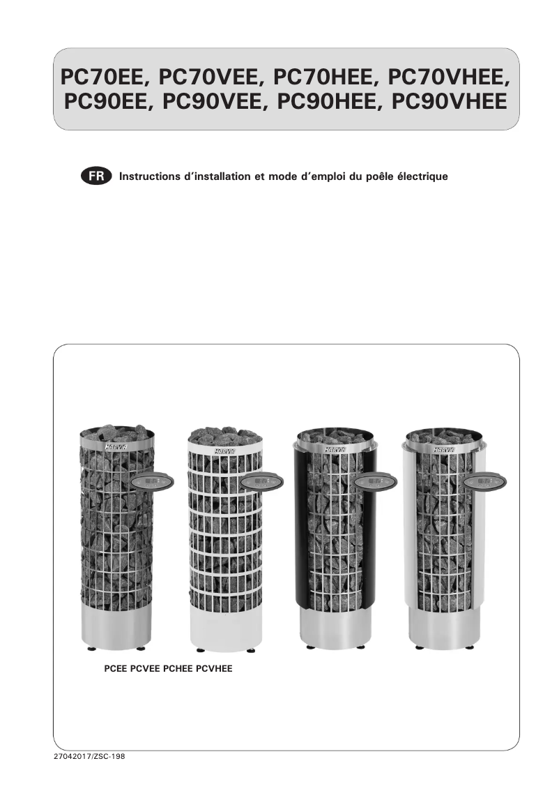Image de la première page du manuel de l'appareil Cilindro PC70VEE HPC7004VEE