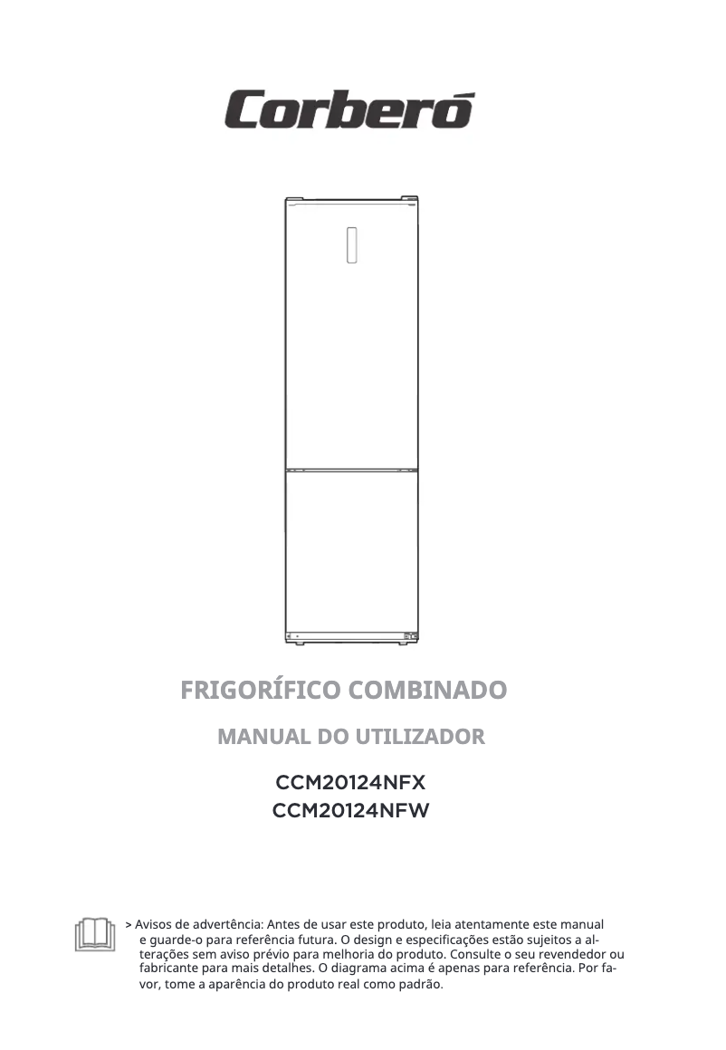 Page 1 de la notice Manuel utilisateur Corbero CCM20124NFW