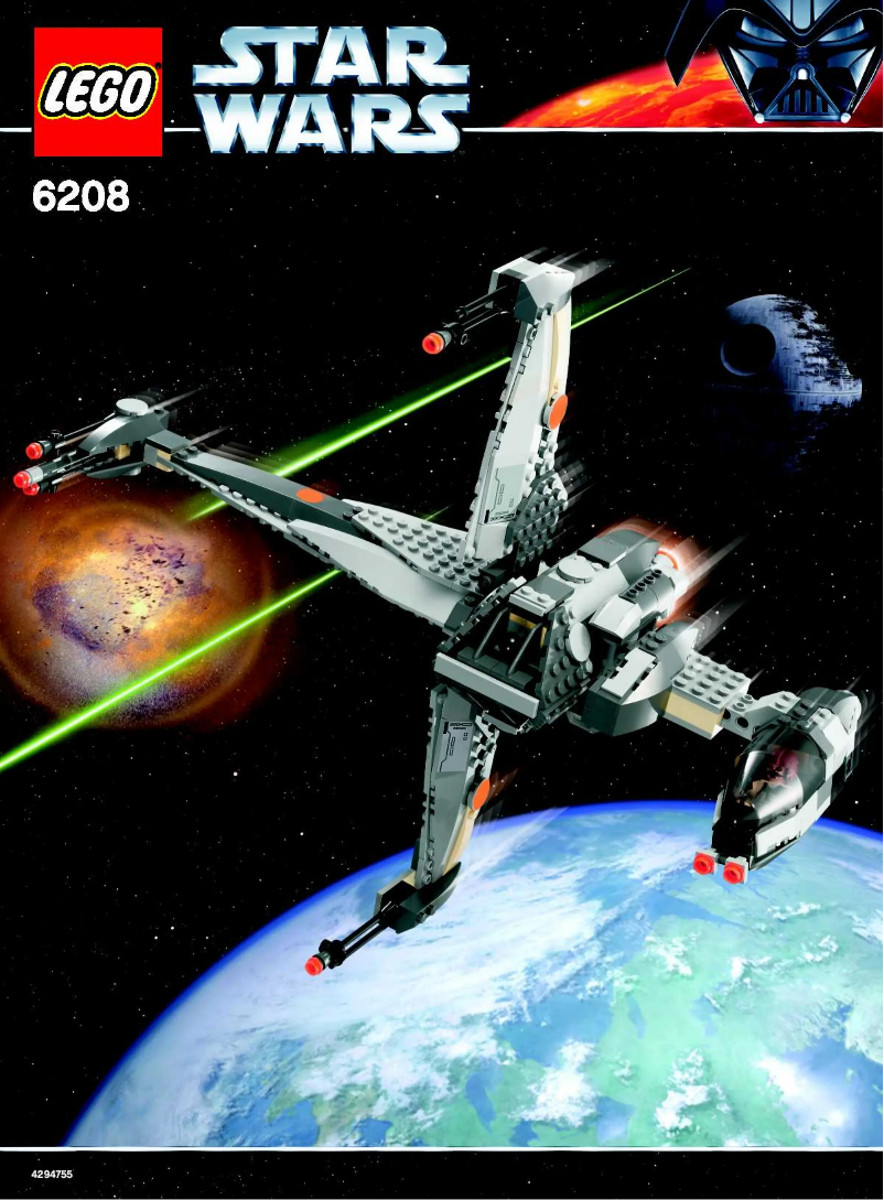 Page n°1 - Manuel utilisateur Lego B-wing fighter (TM)