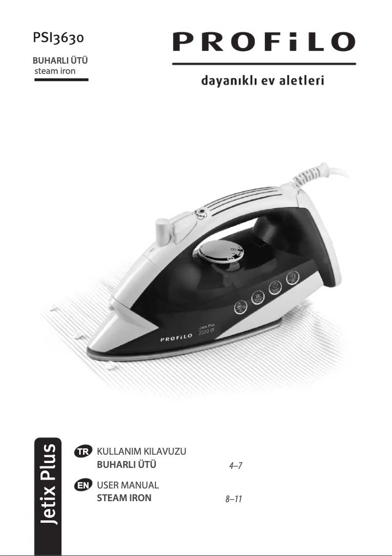 Image de la première page du manuel de l'appareil Jetix Plus PSI3630